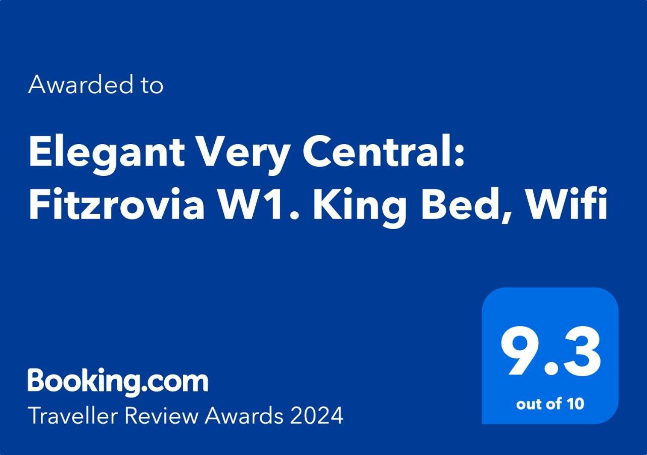 Elegant Very Central: Fitzrovia W1. King Bed, Wifi Λονδίνο Εξωτερικό φωτογραφία